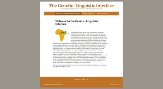 Genetic Linguistic Interface: home page
