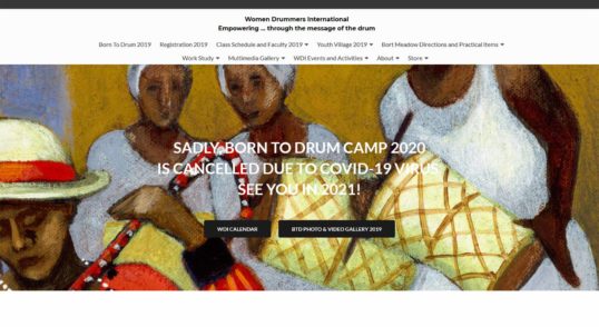 Women Drummers International: home page