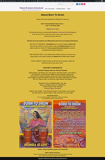 About Born To Drum 2026